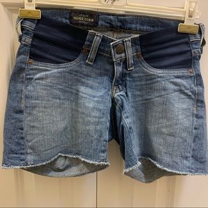 J. Crew maternity denim shorts - size 25